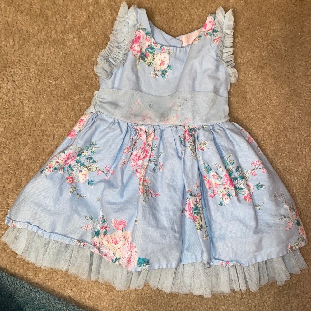 Sping blue Dress